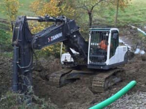 parco macchine per scavi e movimento terra modena